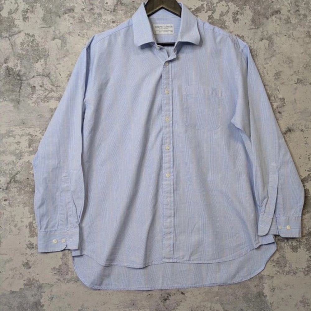 Sky Blue Men's Casual Button Down Shirt
